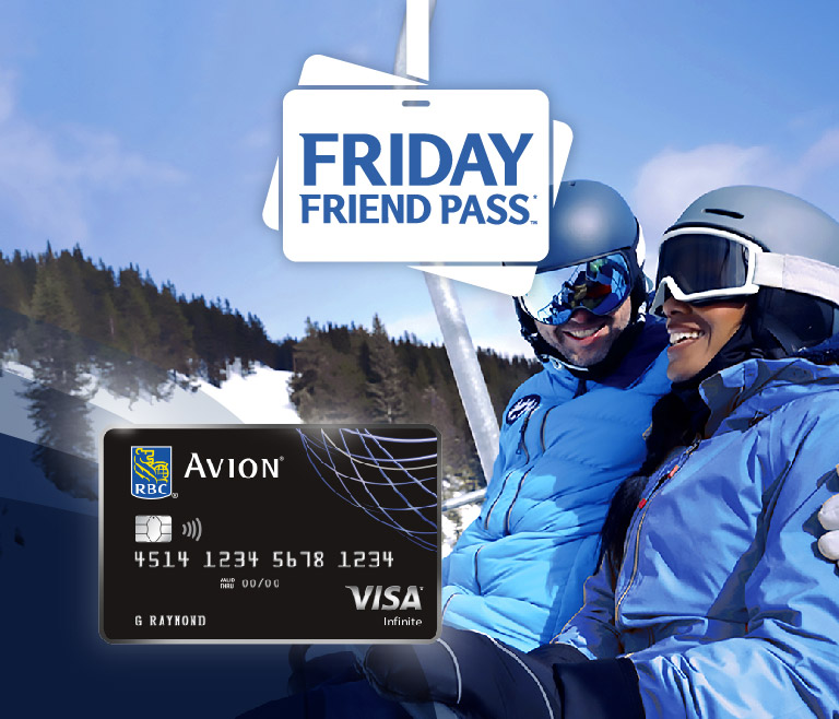The Avion Collection Ski Rewards Friday Friend Pass Logo